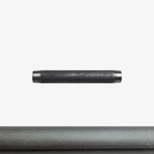 Tube acier noir double filetage – 3/4″, 180mm, Grenaillé pour raccord plomberie bricolage DIY – MCFP0180134Z1