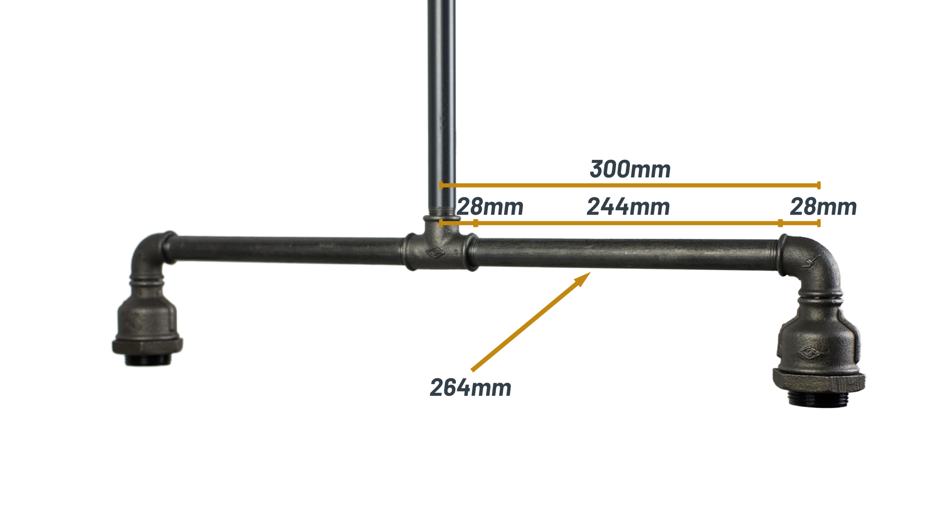 Denk vooruit blok iets Loodgietersaansluiting maat 1/2 inch tot 1 inch - MC Fact