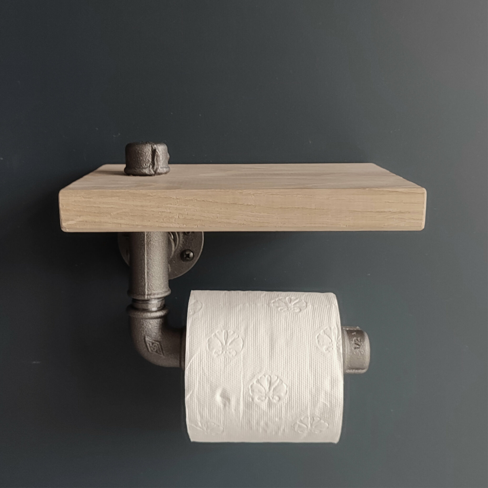 Porte-rouleaux papier toilette Ormara à poser chromé GoodHome