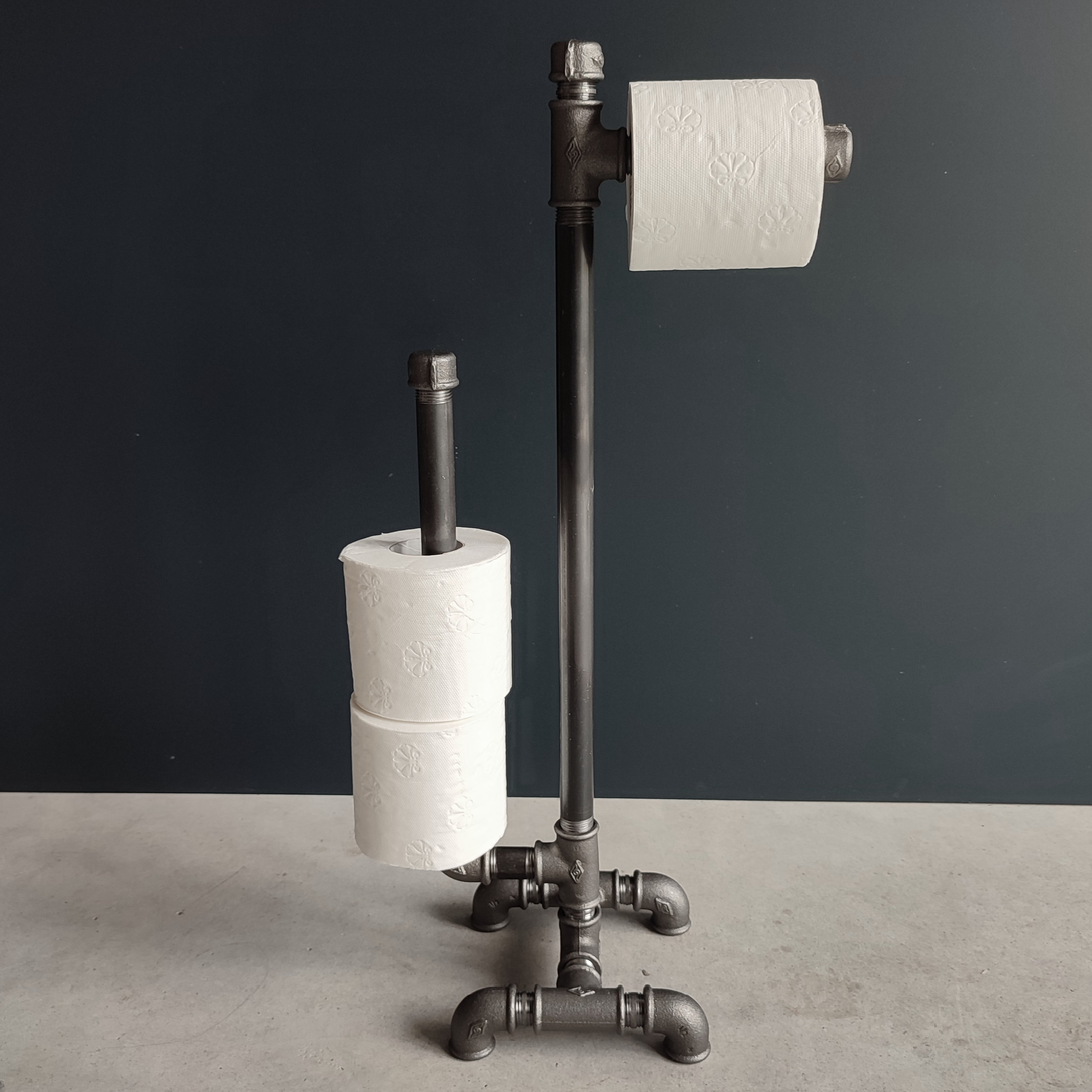 5 models of toilet paper holder to make industrial toilet decoration - MC  Fact