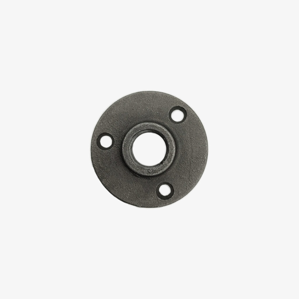 Cast iron deco flange and mounting plate at mini price - MC Fact