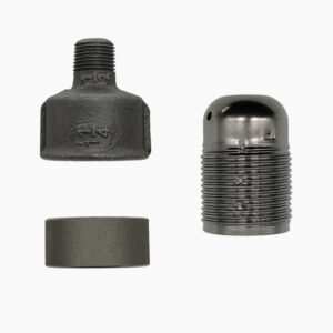 Kit E27 mannelijke fitting stalen ring voor fitting - 1/2″, Metalen sanitair en verlichting - MCFA0004812W8