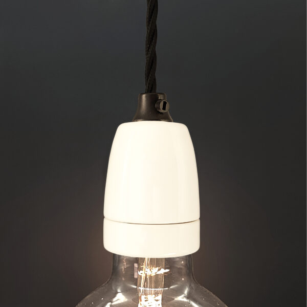 Qiilu Douille de lampe vintage E26 E27 Vintage E26 E27 Douille de Lampe  Plafonnier avec Accessoires pour Cuisine Chambre Salon