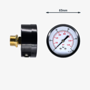 Raccord Manomètre Axial de Plomberie et Déco Ø63mm – 1/2″ de plomberie et déco industrielle DIY – MCFA0042312C2