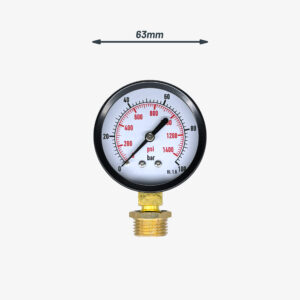 Raccord Manomètre de Plomberie et Déco Standard Ø63mm – 1/2″ de plomberie et déco industrielle DIY – MCFA0042212C2